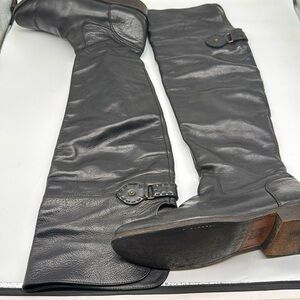 Frye over the knee leather boots 7B